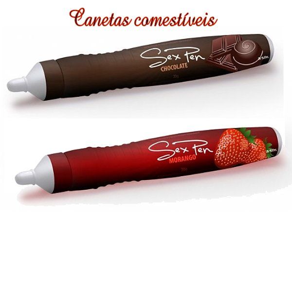 Canetas Comestíveis